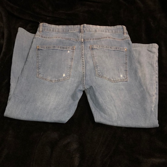 Light Blue Ripped Jeans - Picture 3 of 4